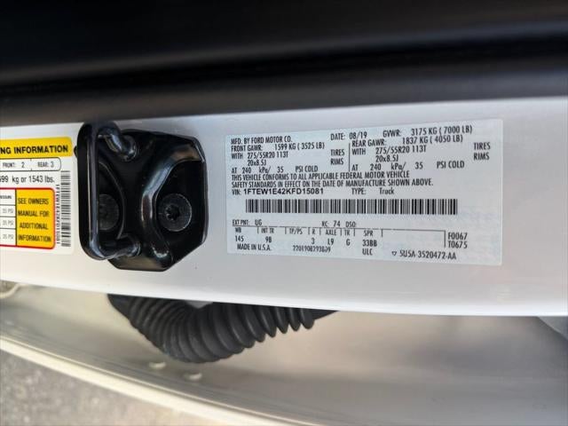 2019 Ford F-150 Platinum