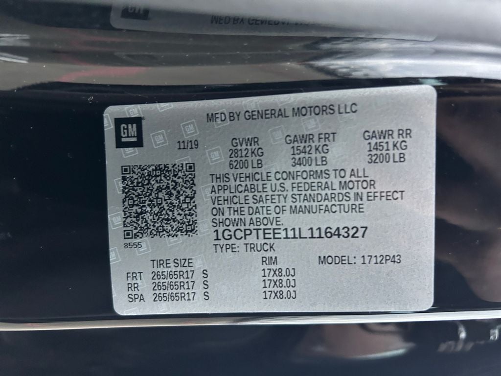 2020 Chevrolet Colorado ZR2