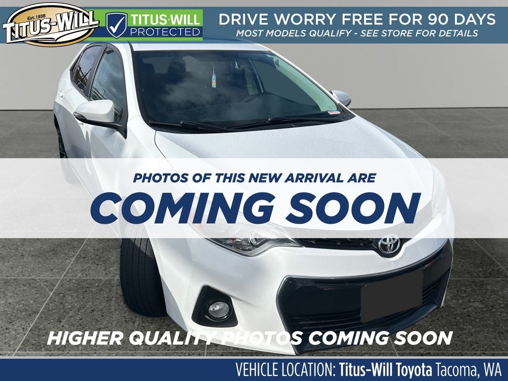 2016 Toyota COROLLA S Premium