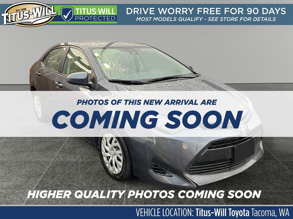 2017 Toyota Corolla SE