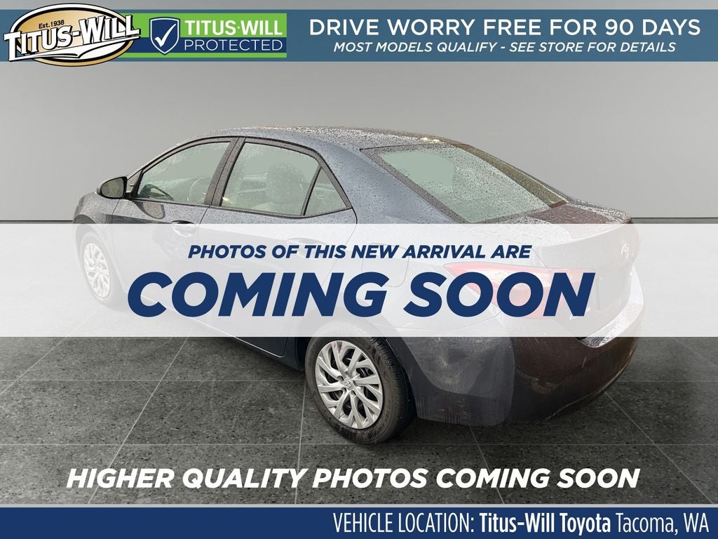 2017 Toyota Corolla SE