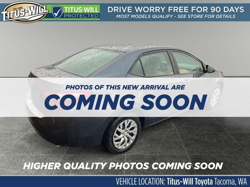 2017 Toyota Corolla SE