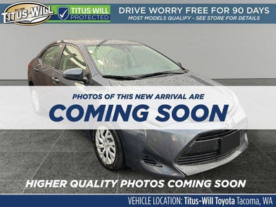 2017 Toyota COROLLA LE