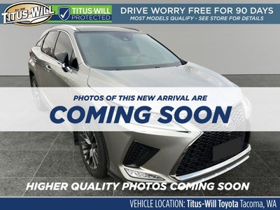 2021 Lexus RX 350 F Sport Handling