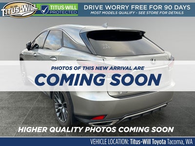 2021 Lexus RX 350 F Sport Handling