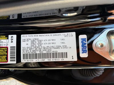 2026 Toyota Tacoma Hybrid TRD Pro