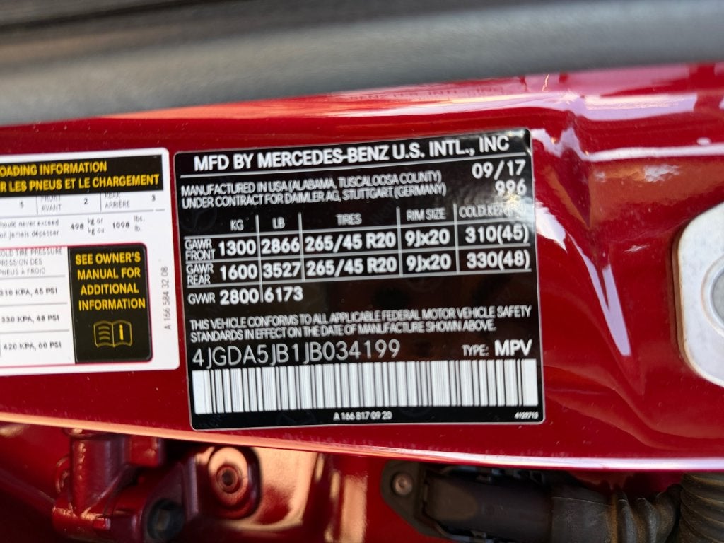 2018 Mercedes-Benz GLE GLE 350