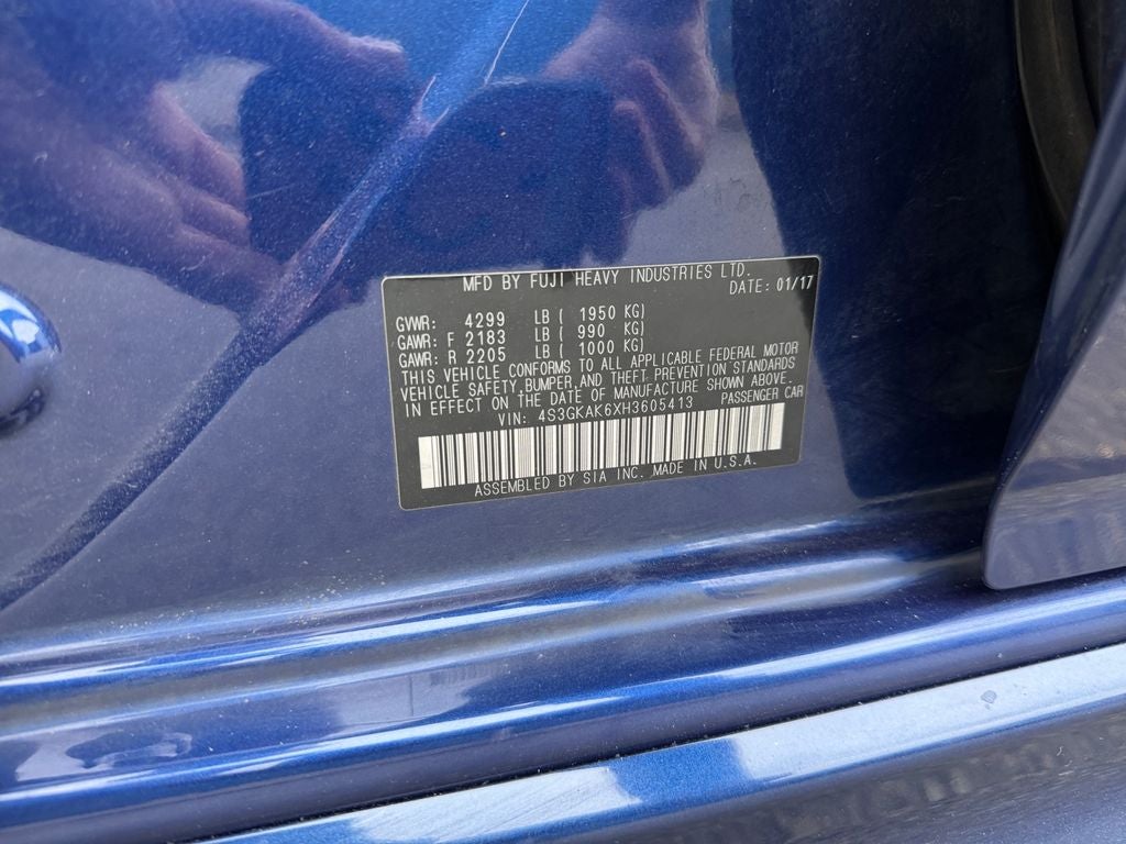 2017 Subaru Impreza 2.0i Sport