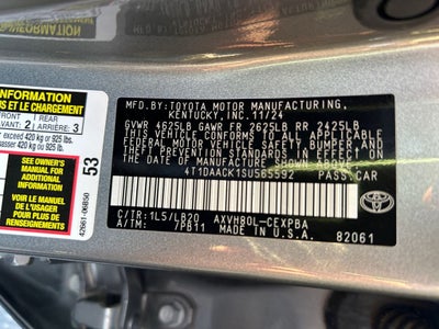 2025 Toyota CAMRY XSE HYBRID