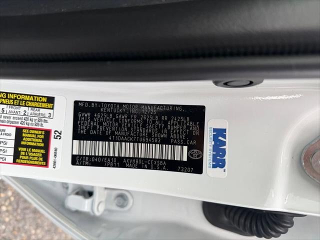 2026 Toyota Camry SE