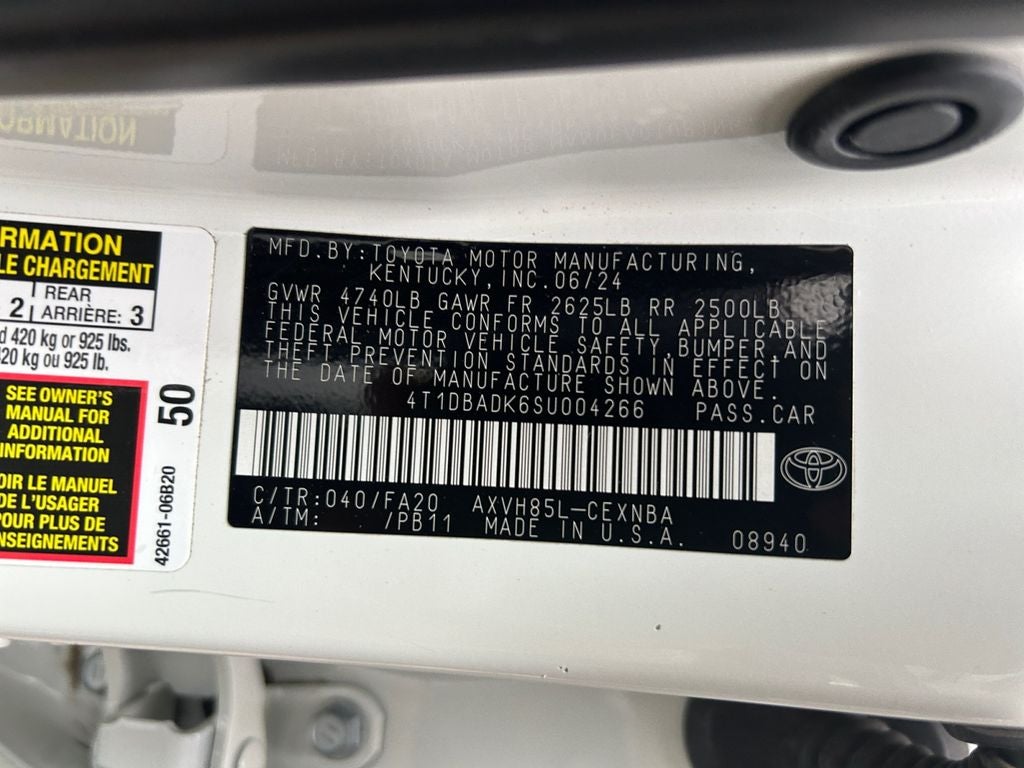2025 Toyota CAMRY LE HYBRID
