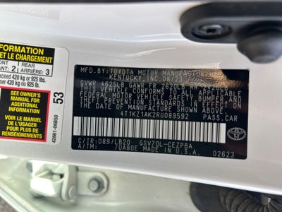 2024 Toyota CAMRY XSE V6