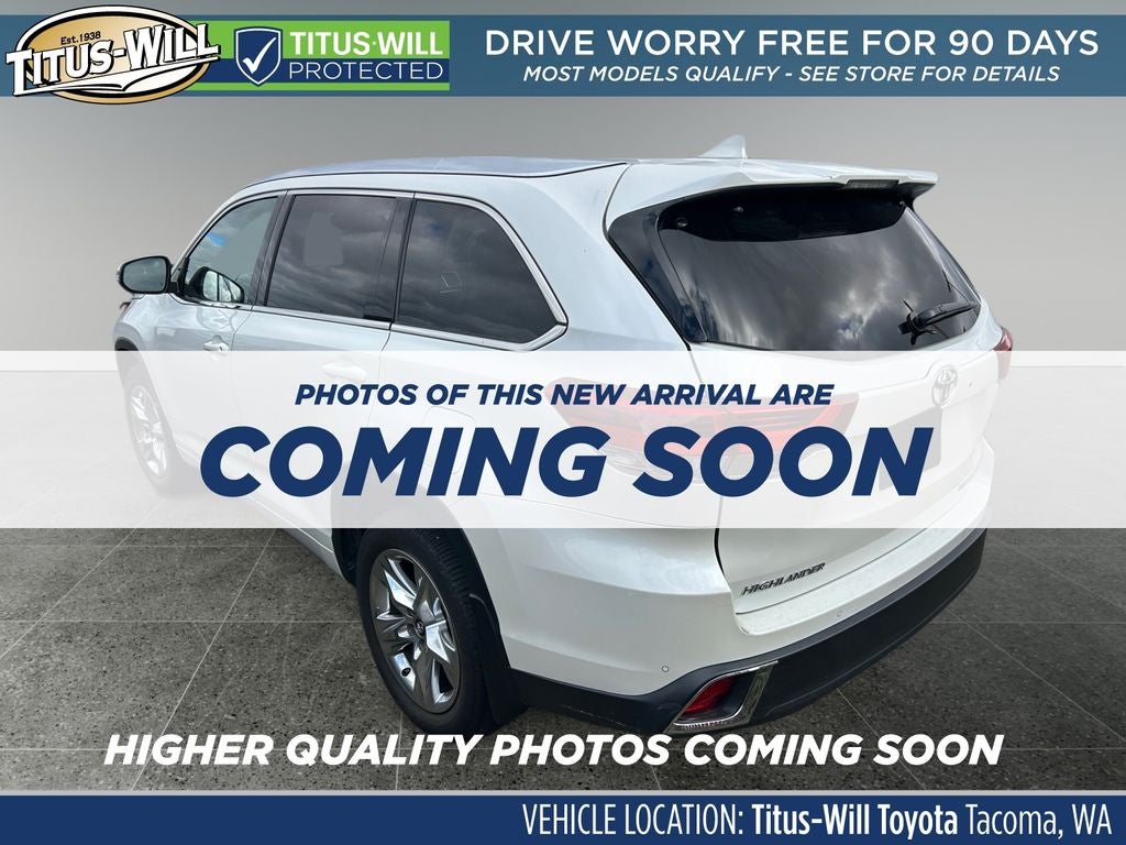 2018 Toyota HIGHLANDER Limited