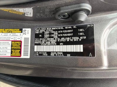 2024 Toyota Sienna XLE 7 Passenger
