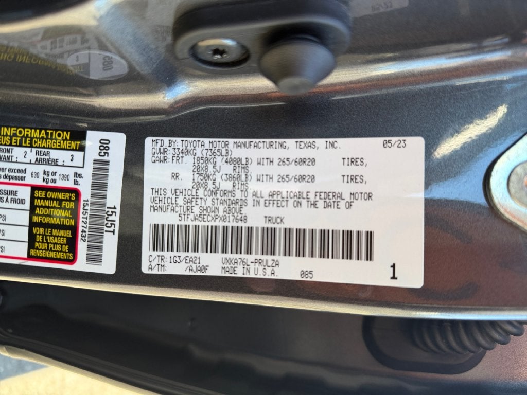 2023 Toyota Tundra Limited