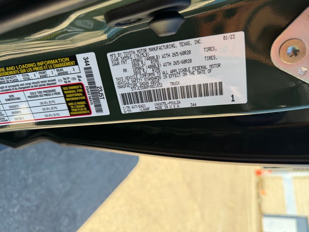 2023 Toyota Tundra Hybrid Limited