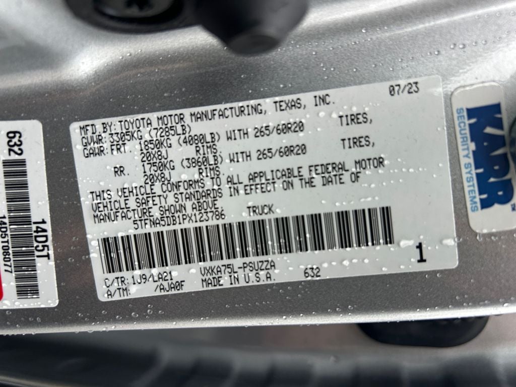 2023 Toyota Tundra Platinum