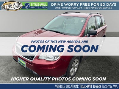 2015 Subaru Forester 2.5i