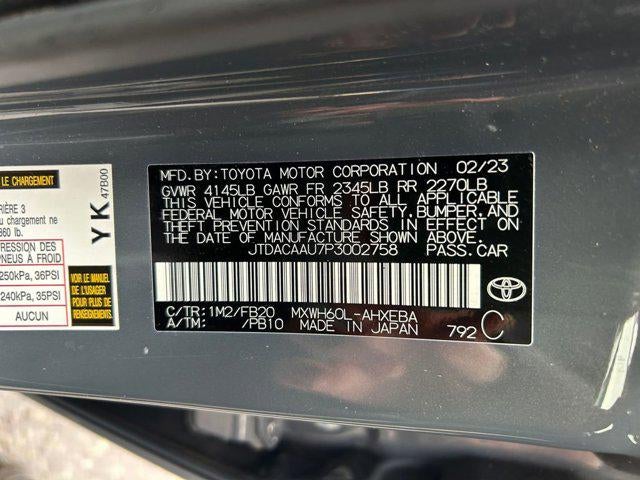 2023 Toyota Prius LE