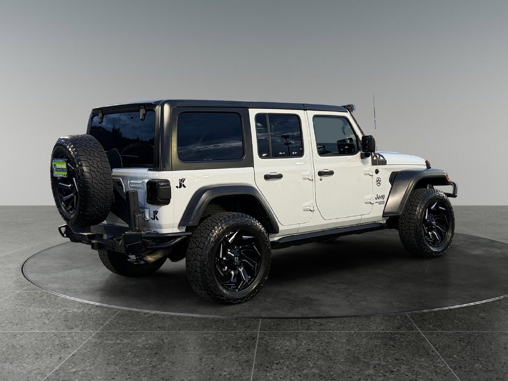 2018 Jeep Wrangler Unlimited Sport S Lift wheels & tires