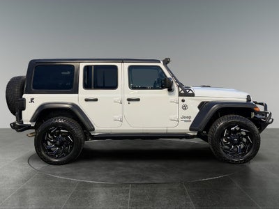 2018 Jeep Wrangler Unlimited Sport S Lift wheels & tires