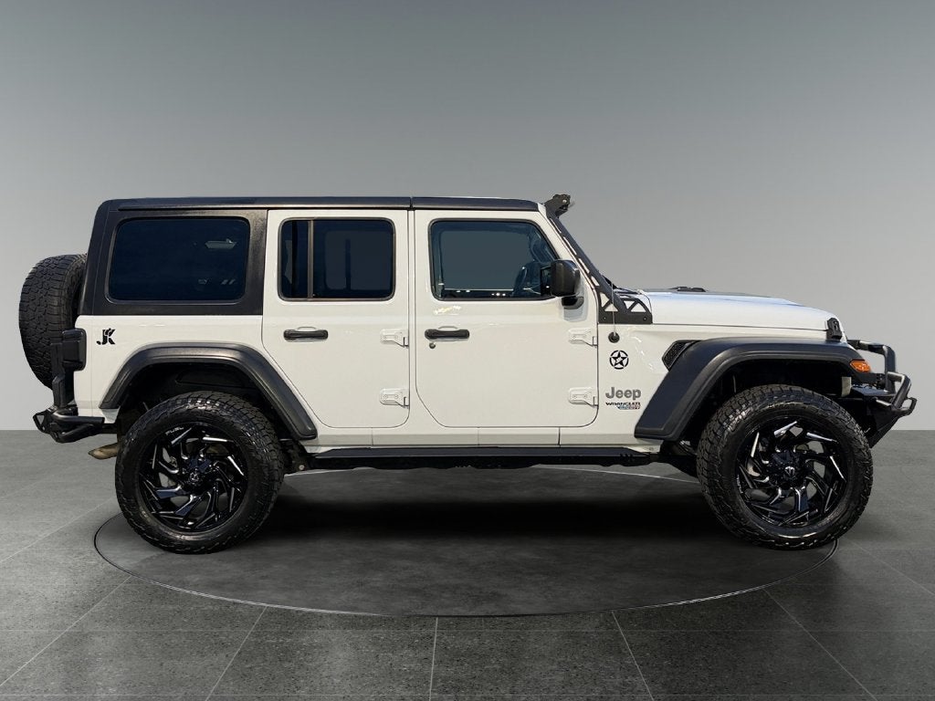 2018 Jeep Wrangler Unlimited Sport S Lift wheels & tires