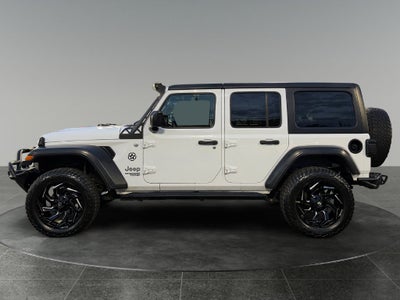 2018 Jeep Wrangler Unlimited Sport S Lift wheels & tires