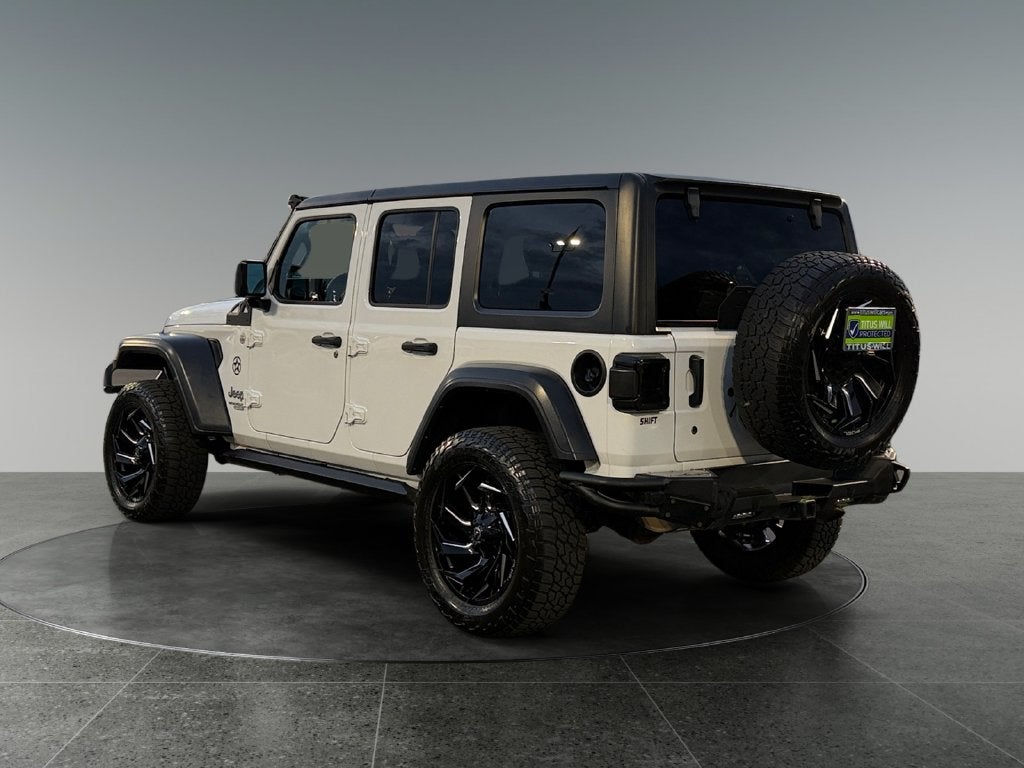 2018 Jeep Wrangler Unlimited Sport S Lift wheels & tires