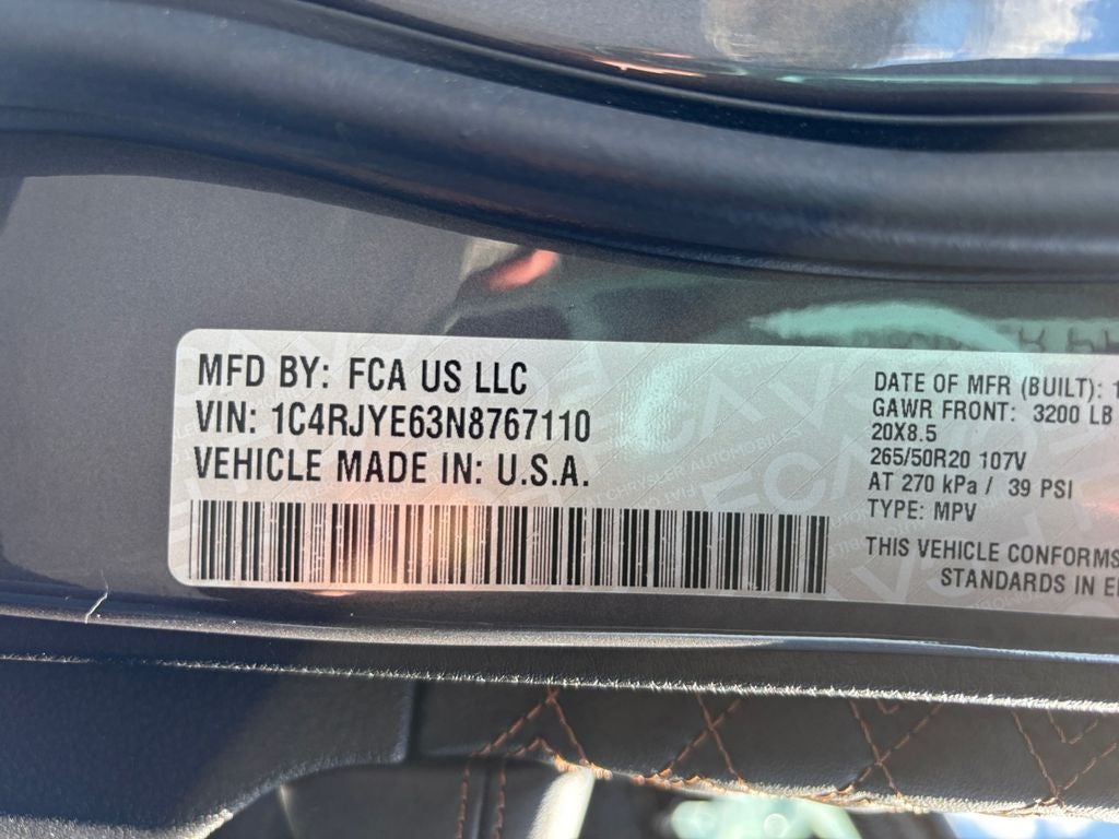 2022 Jeep Grand Cherokee Base