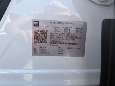 2022 Chevrolet Traverse LT 1LT