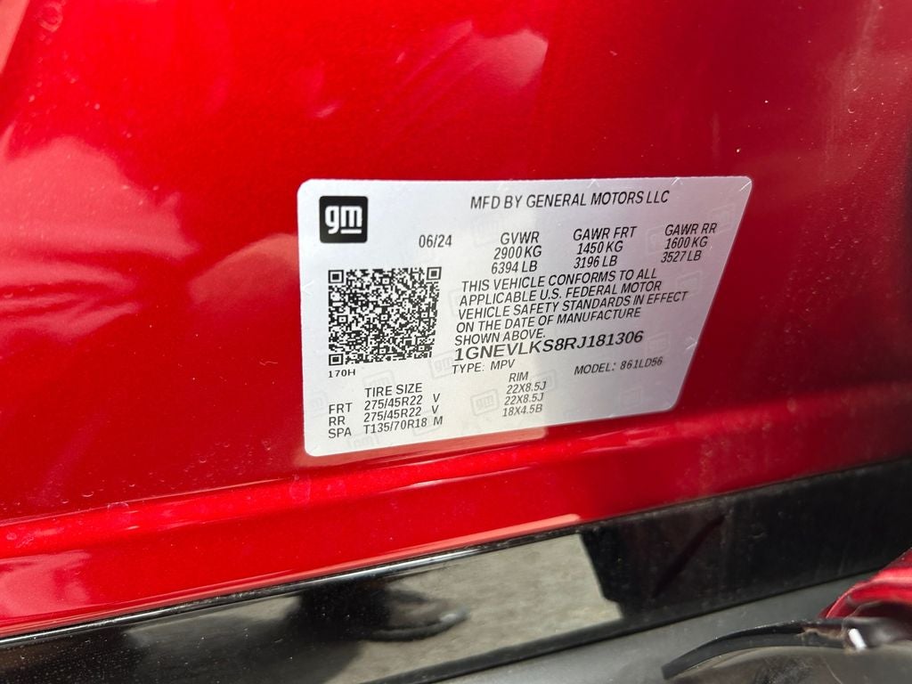 2024 Chevrolet Traverse RS