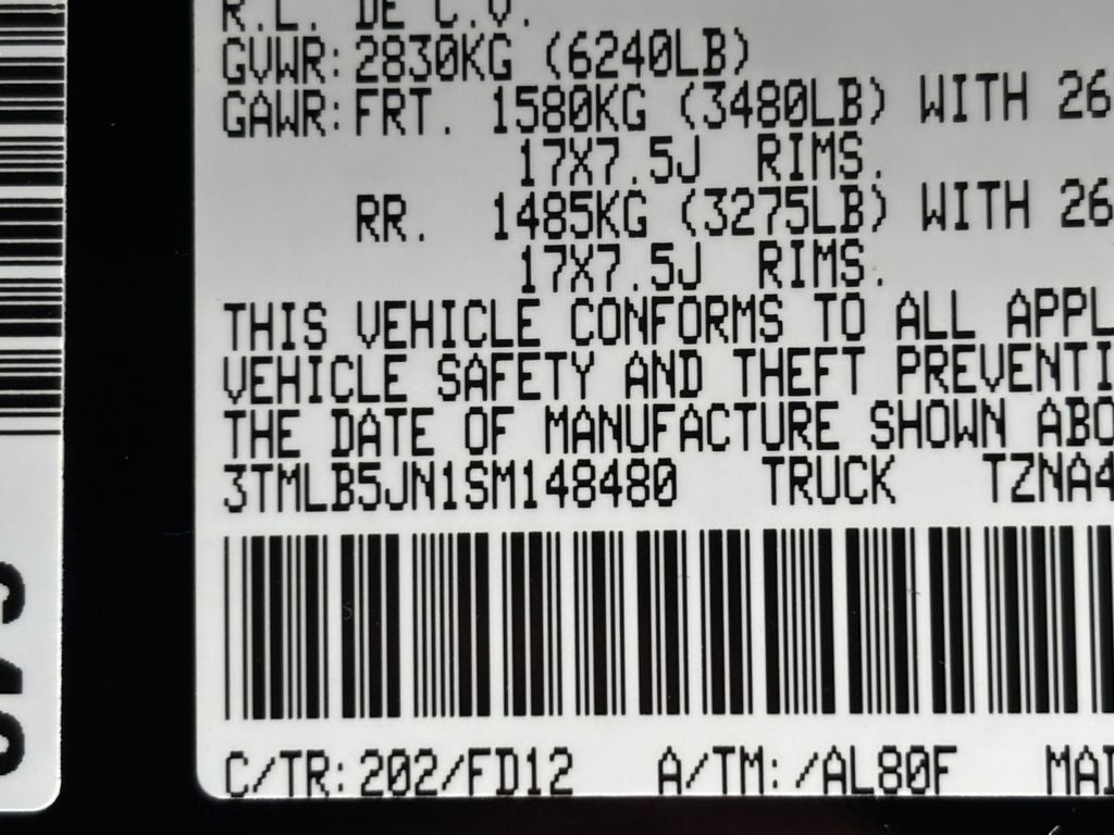 2025 Toyota Tacoma Base