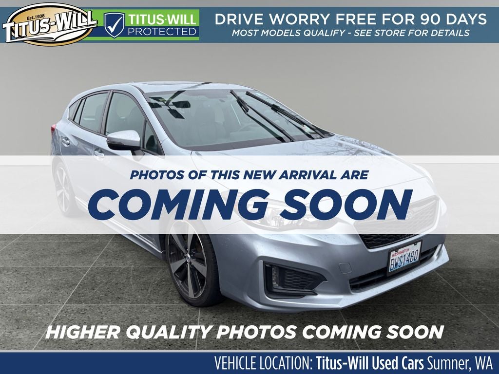 2017 Subaru Impreza 2.0i Sport