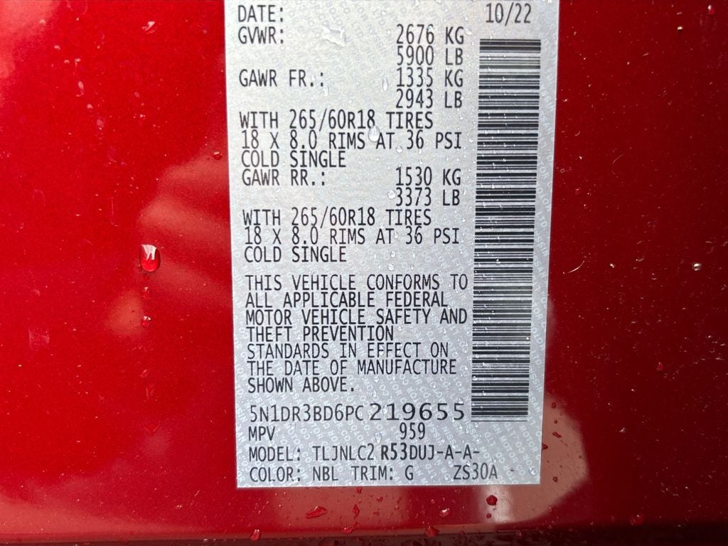 2023 Nissan Pathfinder Rock Creek