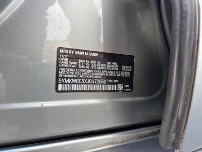 2018 BMW X6 M Series