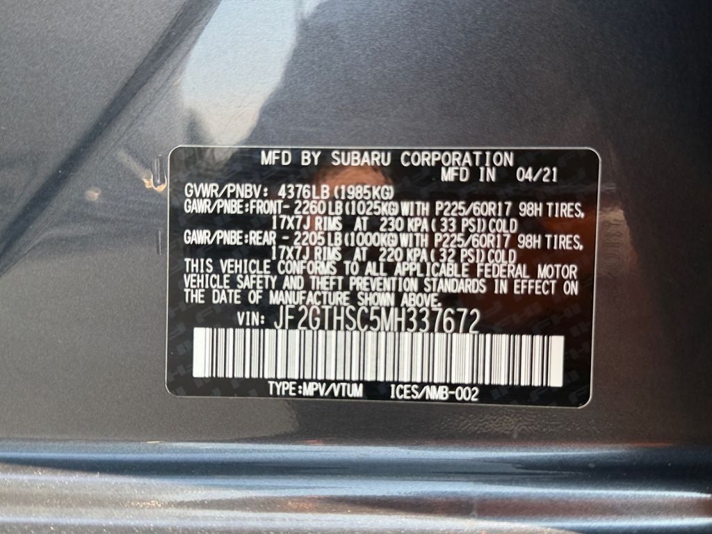 2021 Subaru Crosstrek Sport